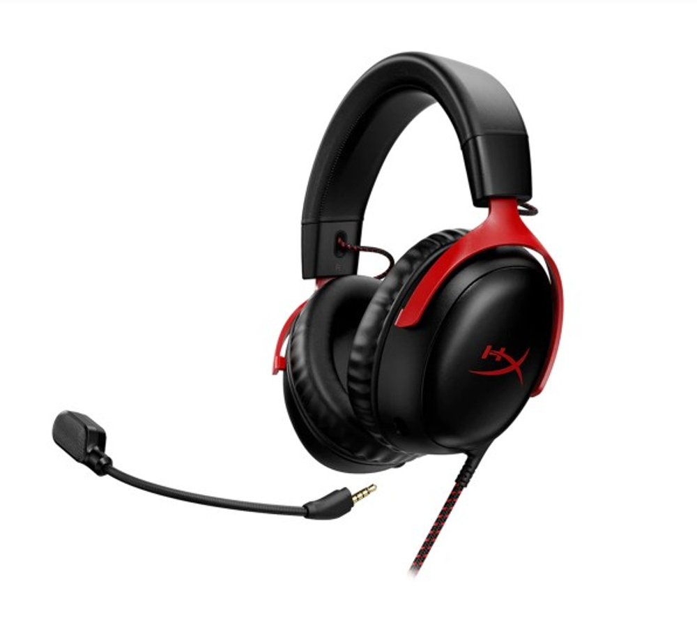Наушники-гарнитура игровые HyperX 727A9AA Cloud III красный