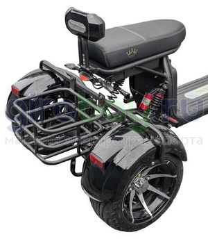 Электроскутер IKINGI X12 PRO TRIKE PLUS 3333W - Черный фото №16