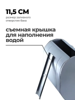 Бак выносной для теплообменника горизонтальный 50 л, AISI 304 0,8 мм