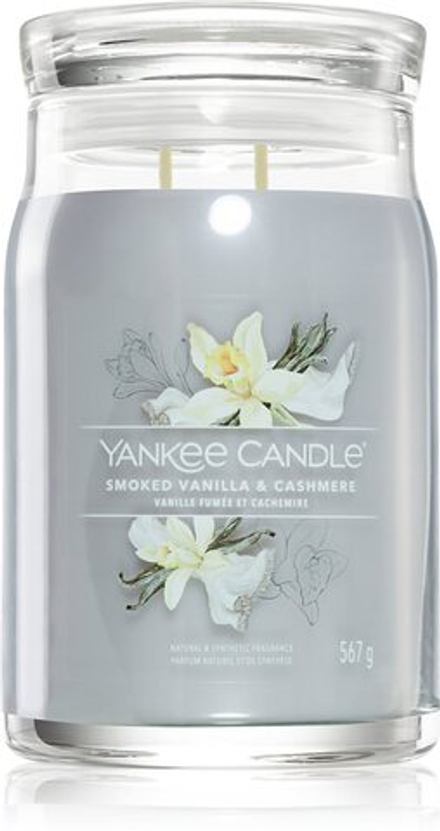 Yankee Candle Smoked Vanilla & Cashmere - Фирменная ароматическая свеча /   567  g  / GTIN 5038581129341