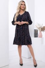 Платье "Анабель" (темно-синее) П7111 LT Collection (Акция)