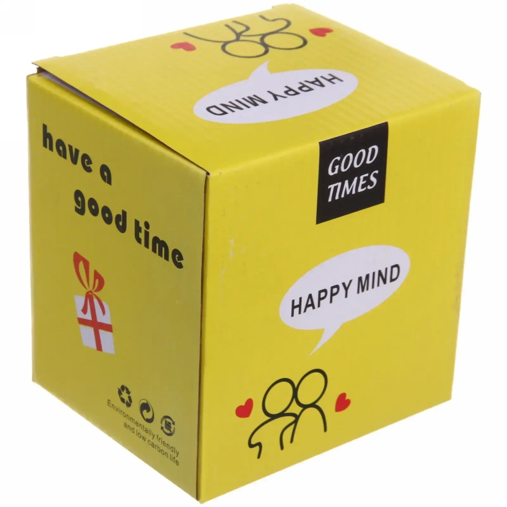 Кружка керамическая 250мл «Paradise», черная