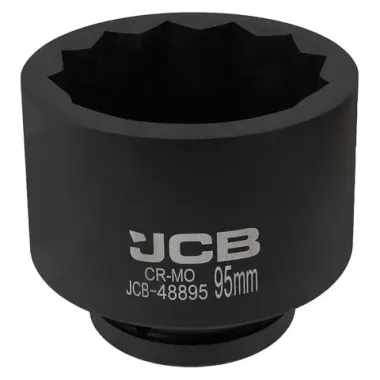 Головка ударная 1'', 95мм (12гр.) JCB JCB-48895