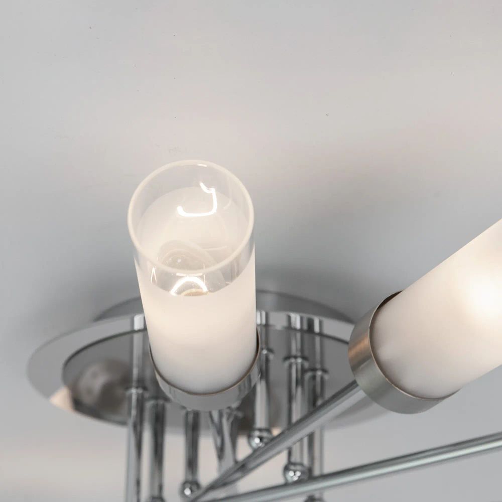 Citilux Хеликс CL109181 Люстра потолочная Матовый Хром