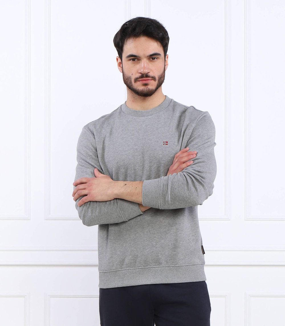 Худи BALIS CREW SUM 2 Napapijri - серый(NP0A4H89)