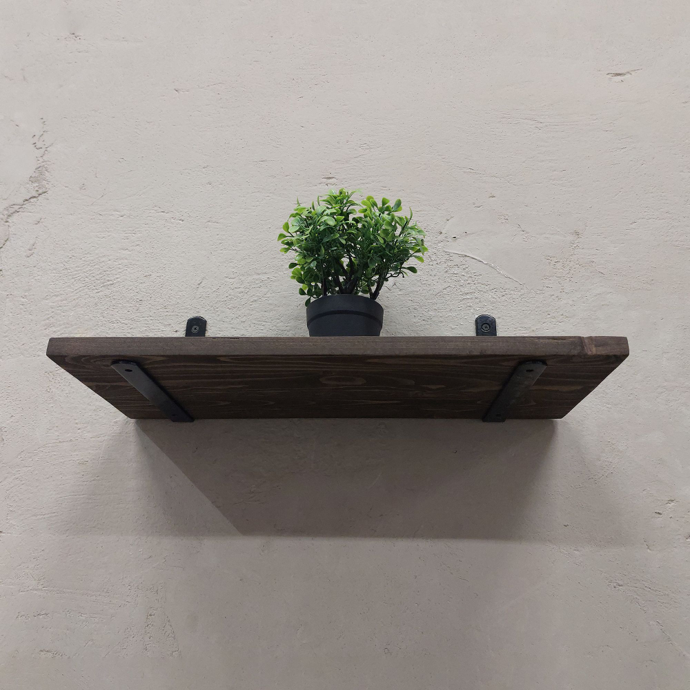 Полка лофт настенная для книг, для ванной, для кухни, в прихожую и гостинную