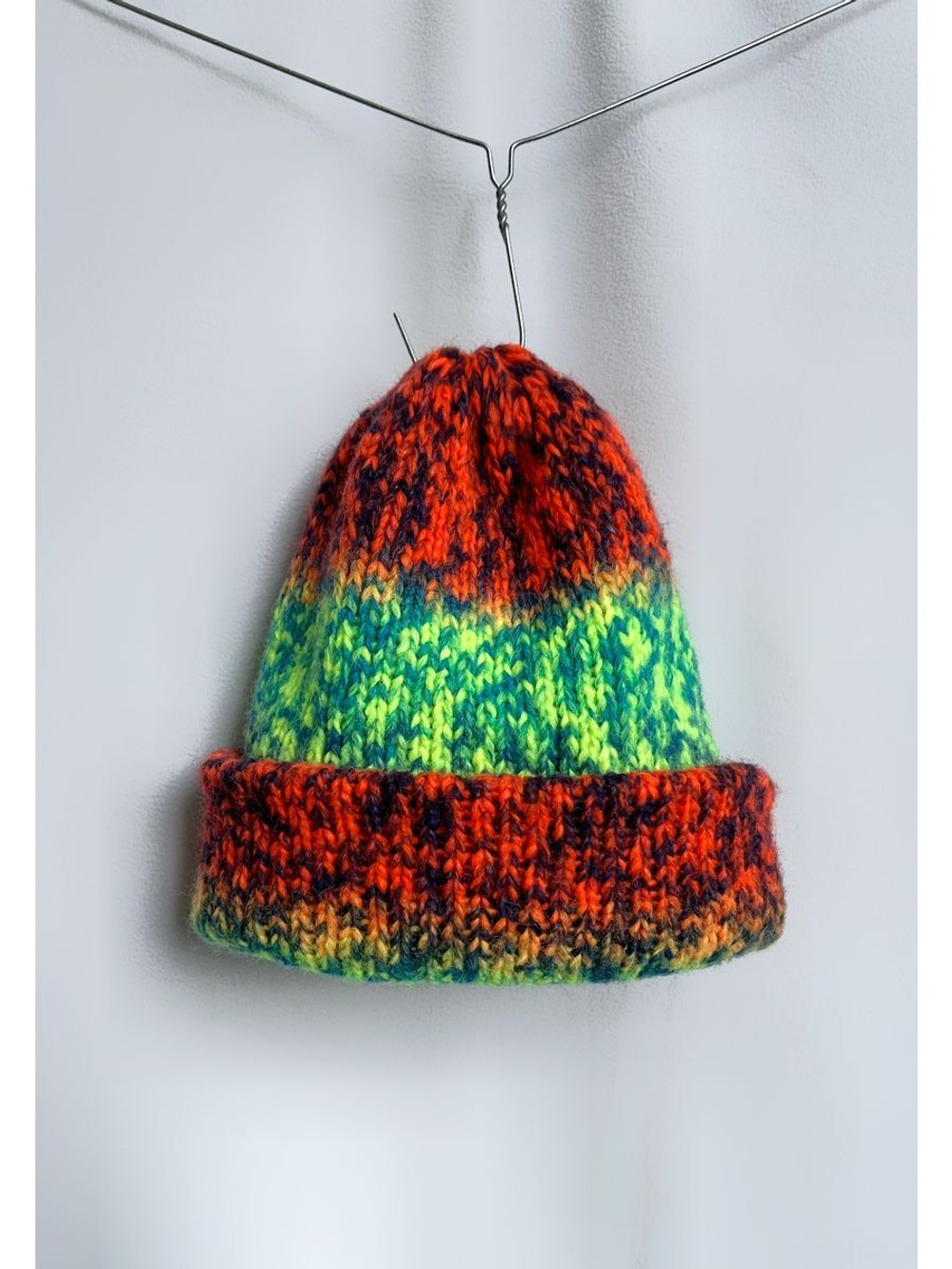 Пряжа для вязания DAMA теплая пушистая аркобалено