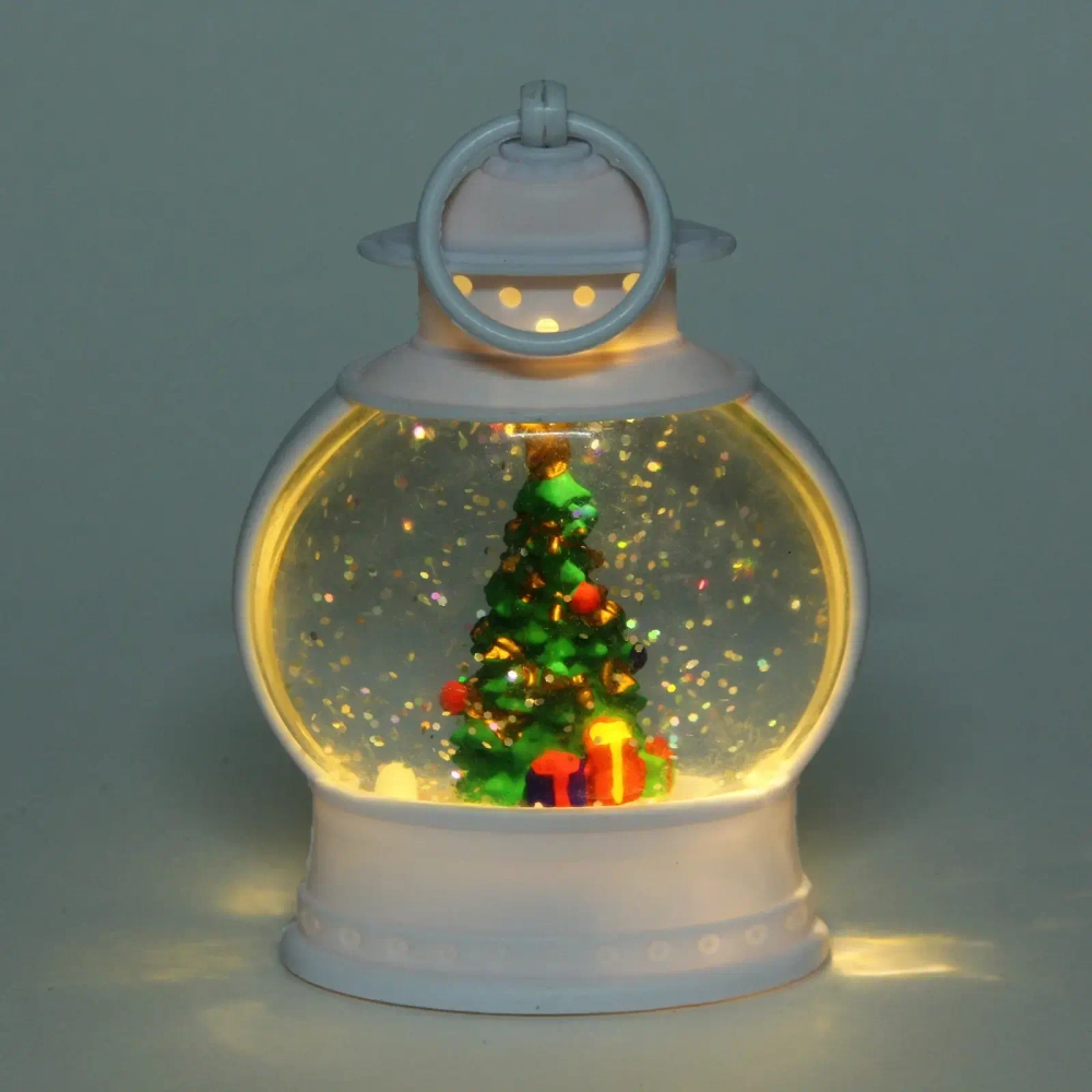 Сувенир с подсветкой «Ёлочка-Яркая красавица» 8,5*4*12 см