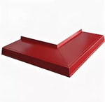 Отлив угловой 90* 12 см цвет 8017