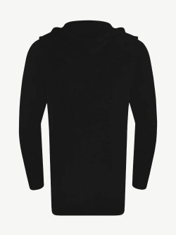 Кардиган с капюшоном из хлопка