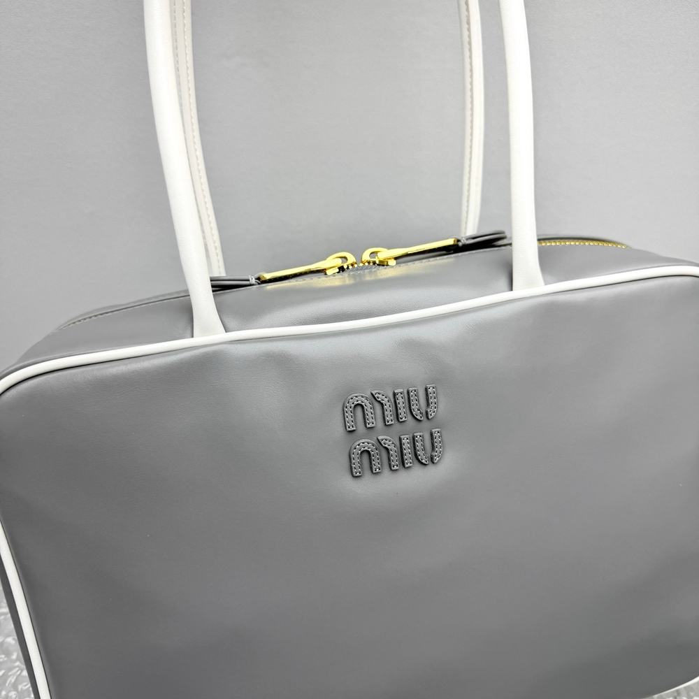 Miu Miu Leather Beau Bag 34 cm
