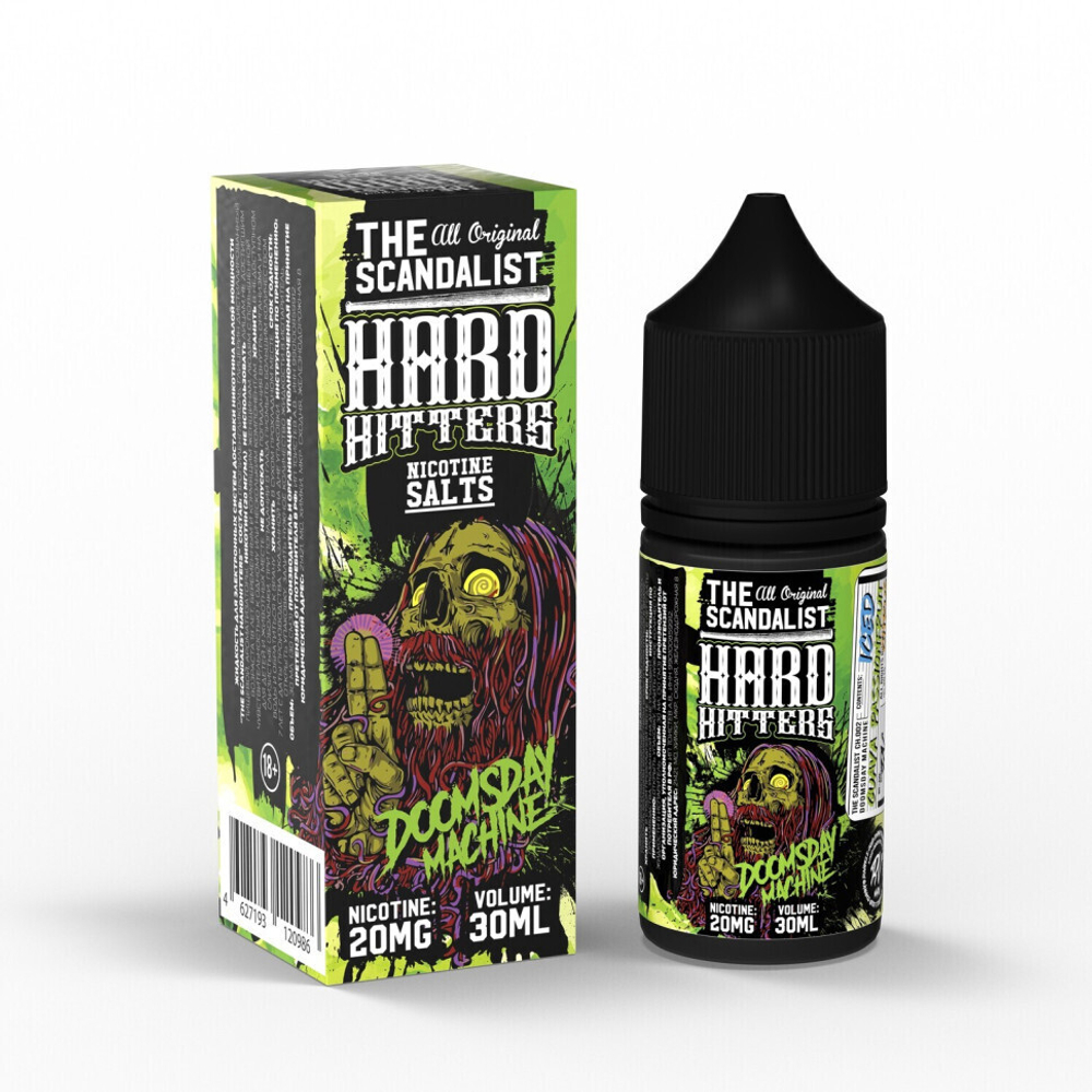 The Scandalist Hardhitters Salt 30 ml 20 mg HARD