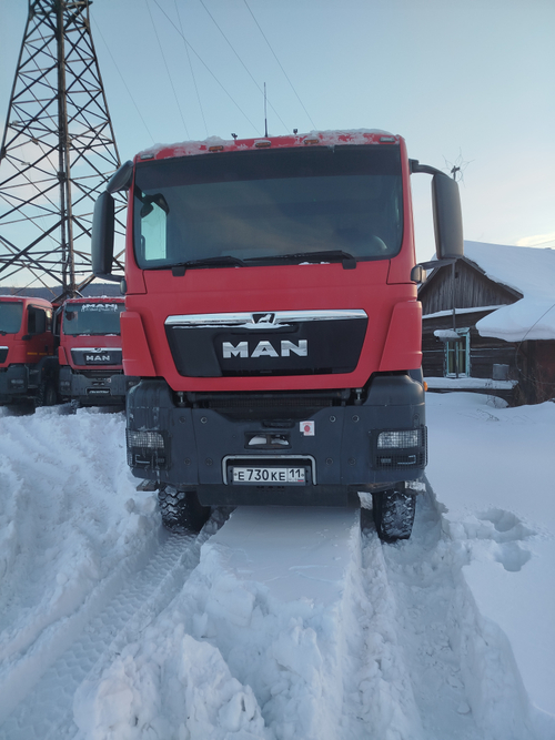 MAN TGS 8x8 Самосвал БЦМ-59 	(Дизельный, 12,4 л, 480 л.с., АТ)