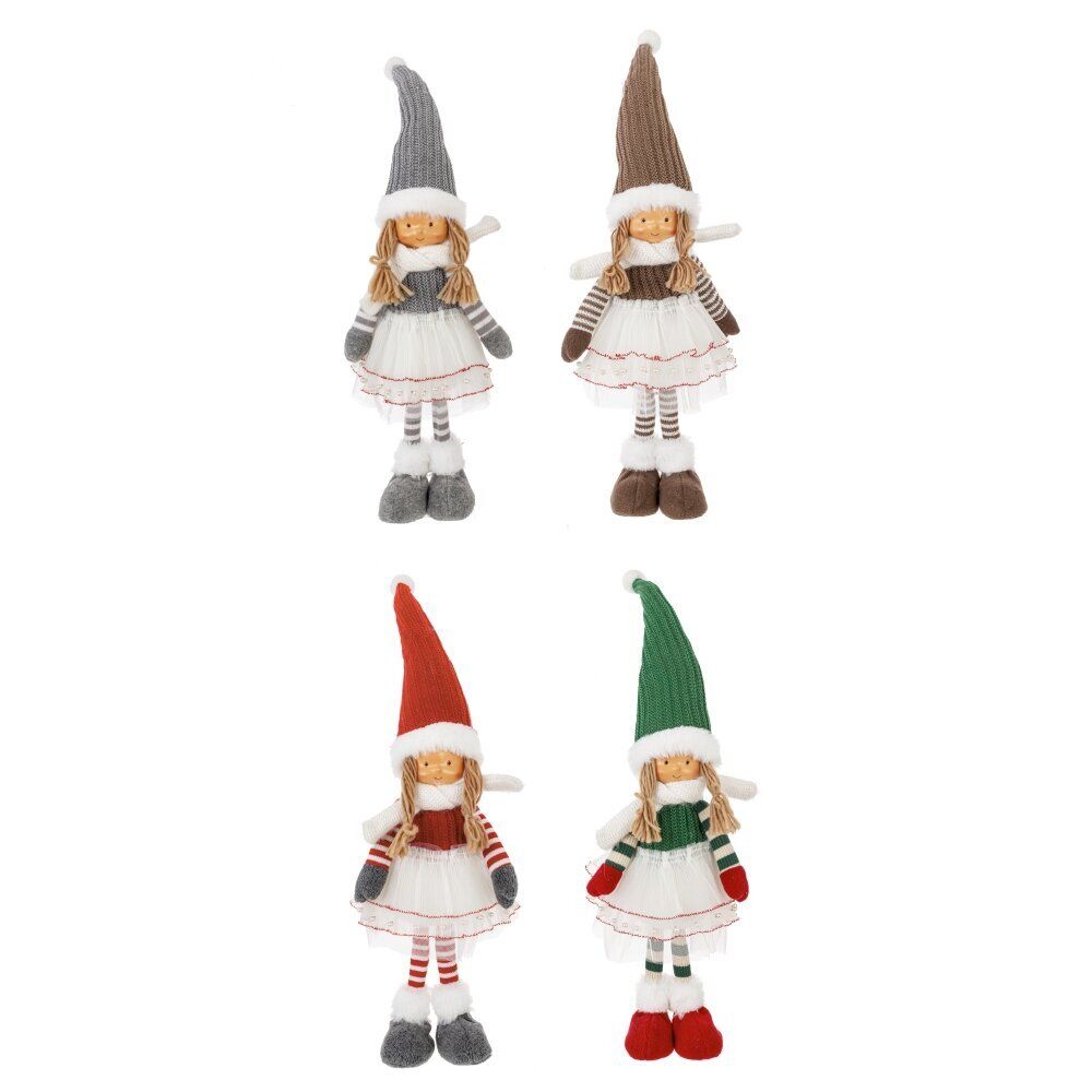 GAEM Игрушка набивная "Девочка", L12,5 W8 H45/30 см, 4в.