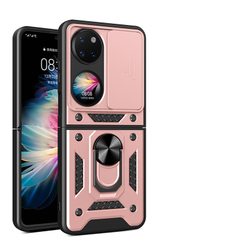 Чехол с кольцом Bumper Case для Huawei P50 Pocket