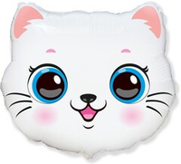 Фигура Голова кошки 22" Fm