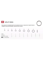 Заводные кольца для рыбалки BN №0 11LB 2 упак по 10 шт