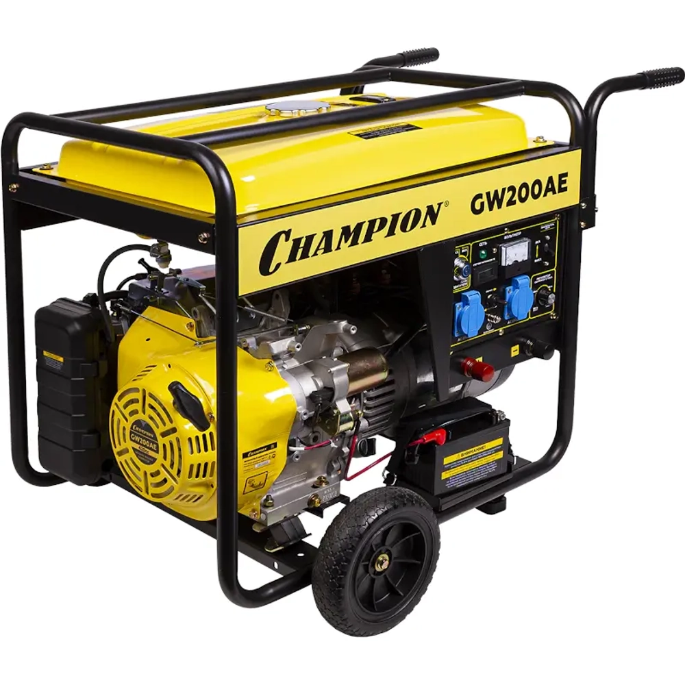 CHAMPION GW200AE генератор бензиновый сварочный