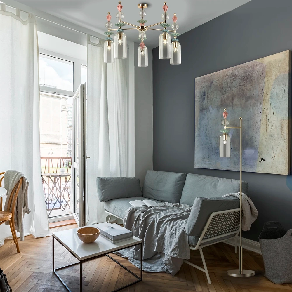 Потолочная люстра Odeon Light BIZET 4855/5C