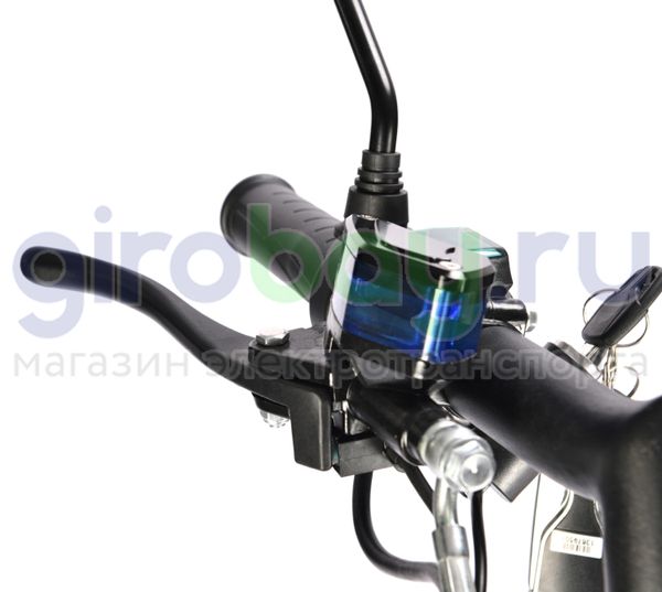 Электроскутер WHITE SIBERIA PRO BLACK EDITION 5000W