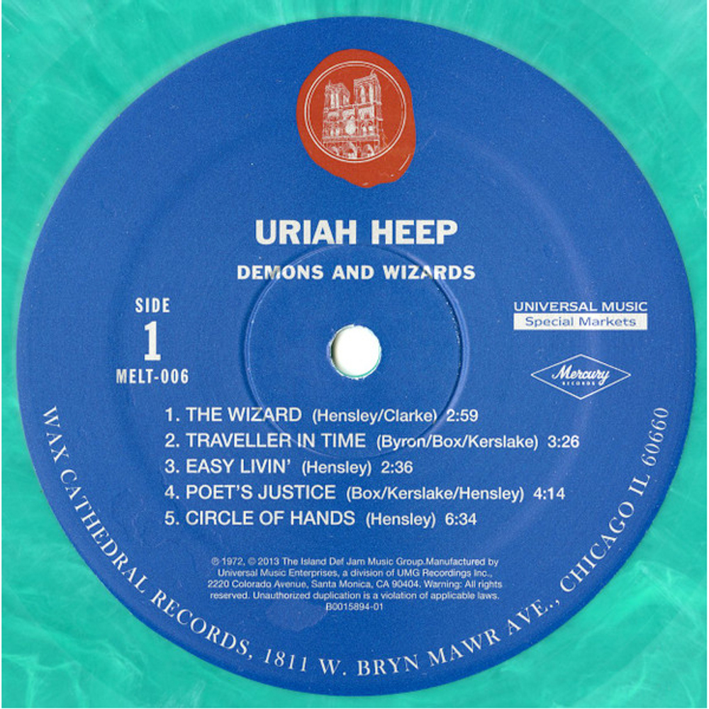 Uriah Heep / Demons And Wizards (Coloured Vinyl)(LP)