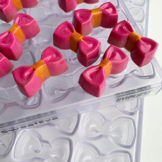 845 | Форма для шоколадных изделий &quot;Бантик&quot; (275*175 мм)