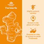 Organic India, Turmeric Formula, куркума, поддержка подвижности и здоровья суставов, 180 растительных капсул