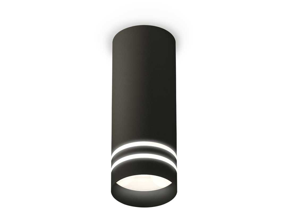 Комплект накладного светильника Ambrella light Techno Spot XS7443013 SBK/FR черный песок/белый матовый (C7443, N7142)