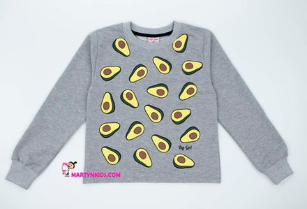 лонгслив много Авокадо 2749