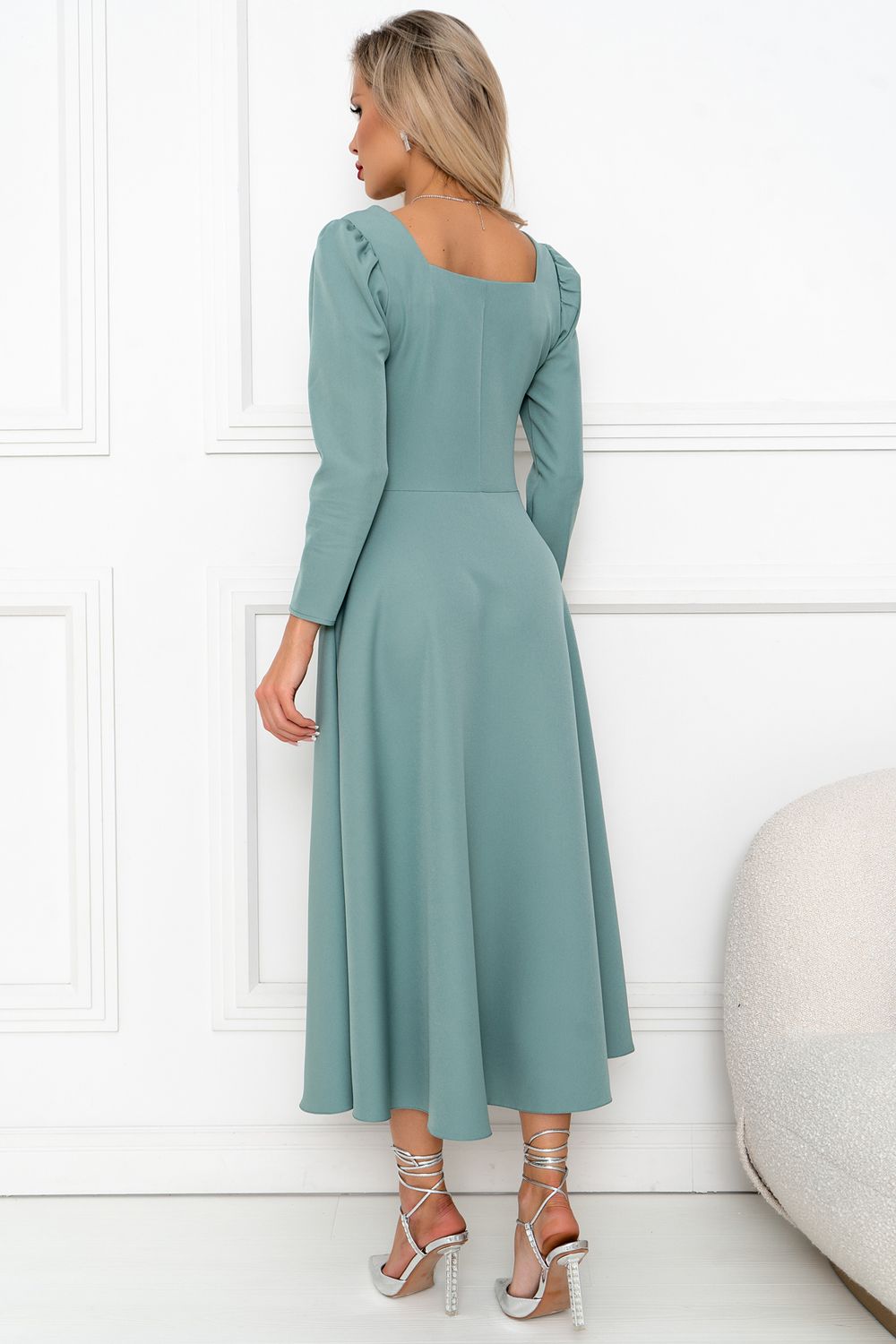 Платье Торжество (фисташковый) Р11-1201/4 Nikol (Акция)