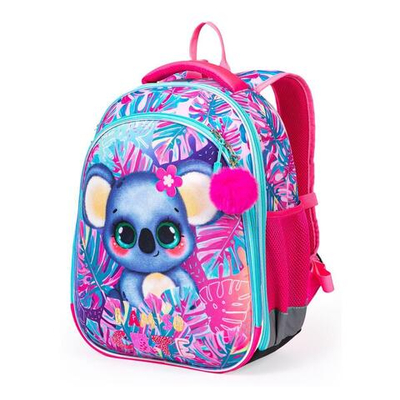 Ранец жесткий корпус с кодовым замком, 38x29x18см "Коала" (Академия Групп)