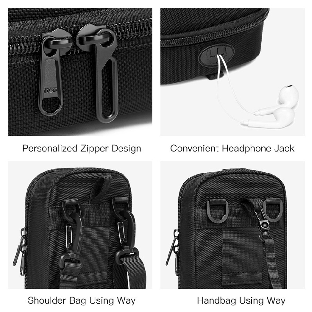 Сумка для документов Ozuko 9442 Black