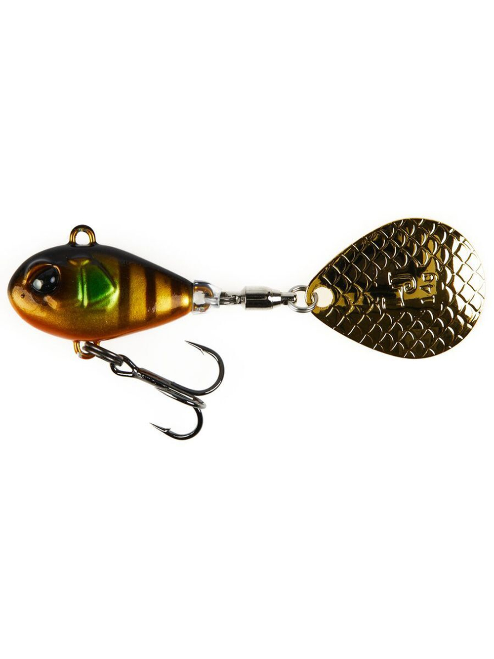 Тейл-спиннер Lucky John BASARA TAIL SPIN 21.0г 001 в блистере