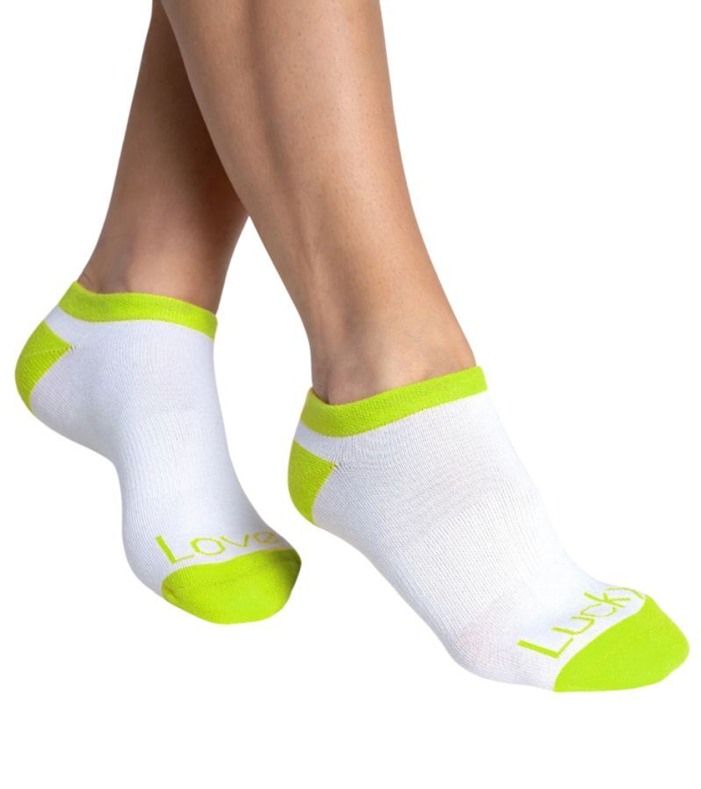 Теннисные носки Lucky in Love Sunset Spin Low Cut 2P - белый