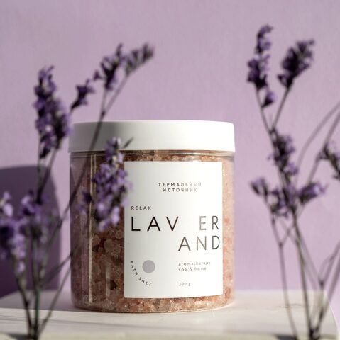 TERMALY Соль для ванны LAVENDER relax Лаванда 300 г