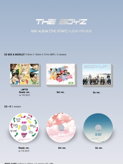 Альбом The Boyz - The Start 2nd Mini Album RANDOM Version