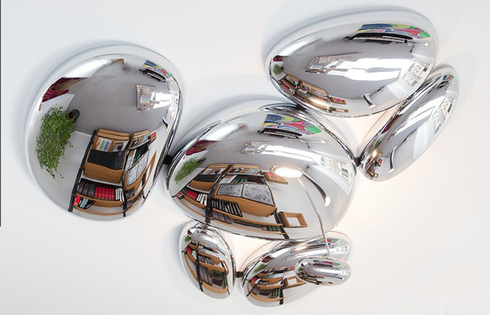 Ceiling design lamp  Skydro by Artemide (5 lampshades)