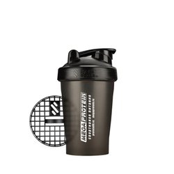 Шейкер 400мл Черный (MegaProtein)