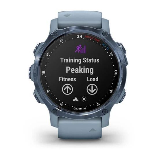 Умные часы Garmin Descent MK2S голубой корпус c силиконовым ремешком цвета морской пены