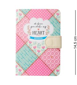 BM-50/3 Блокнот мал. «Лоскутный мильфлер» (твердая обложка)