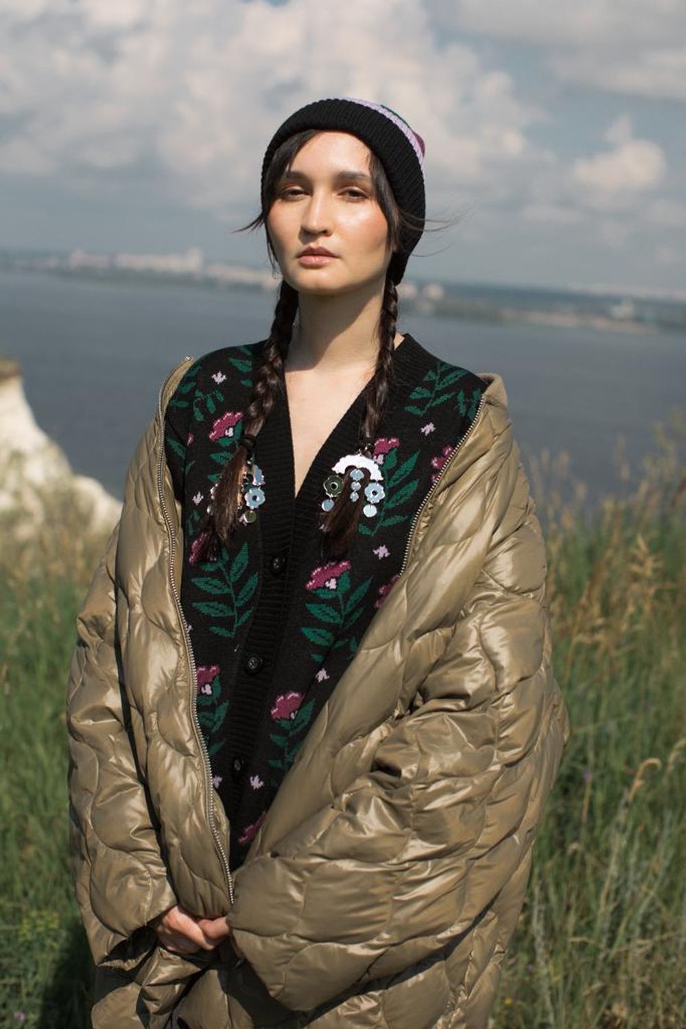 Шапка Idel Flora черная