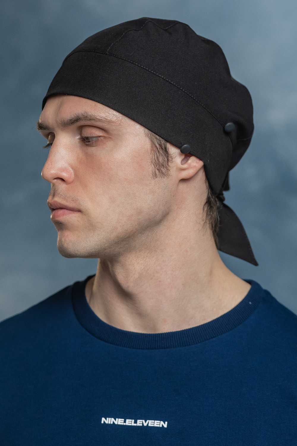 Медицинская шапочка с фиксаторами мужская