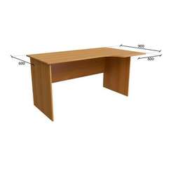 Стол криволинейный СФ259 1504х900х760, вишня