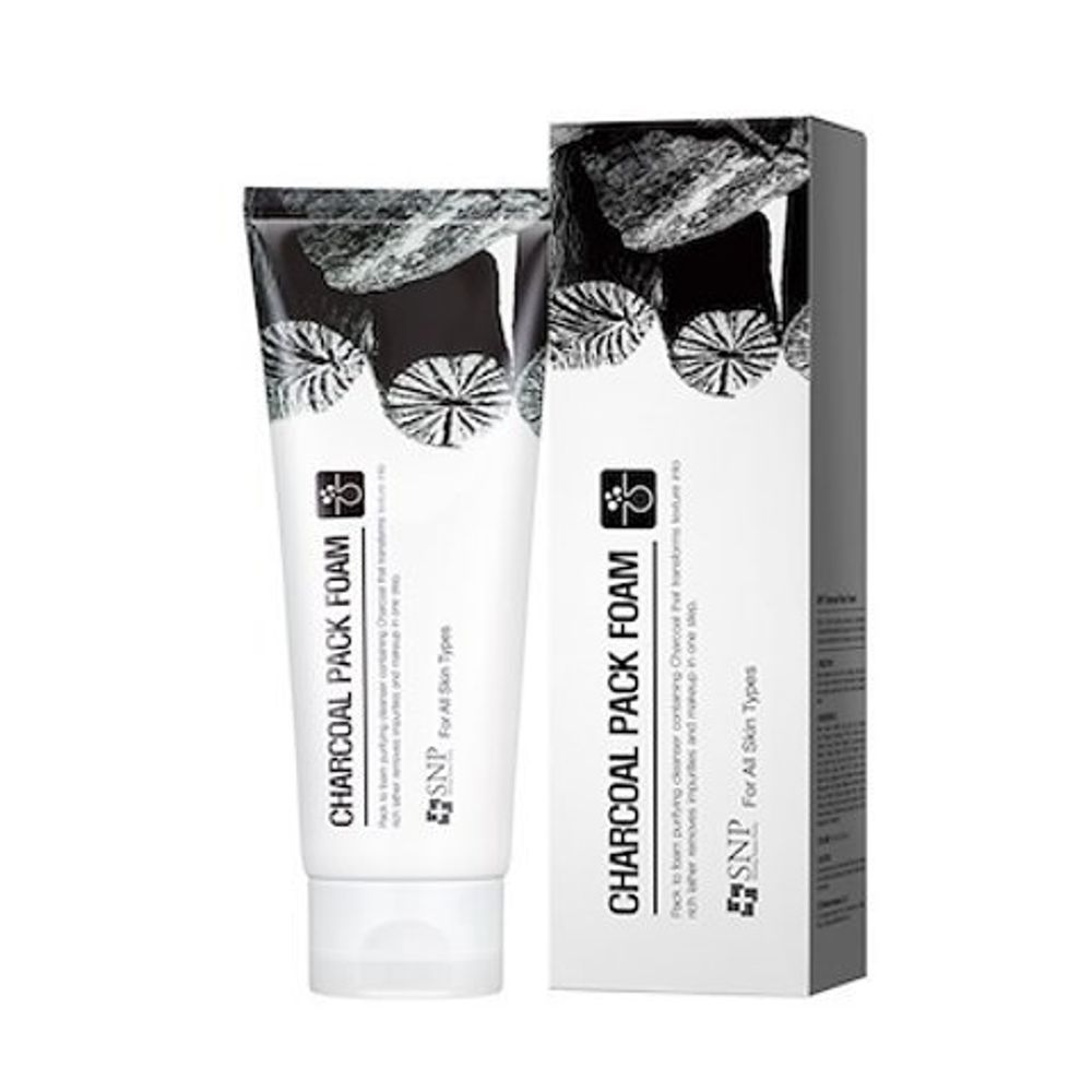 SNP Charcoal pack foam