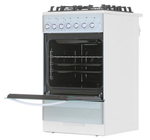 Плита газовая GEFEST ПГЭ 5502-02 0042 (бел.с раств рис)