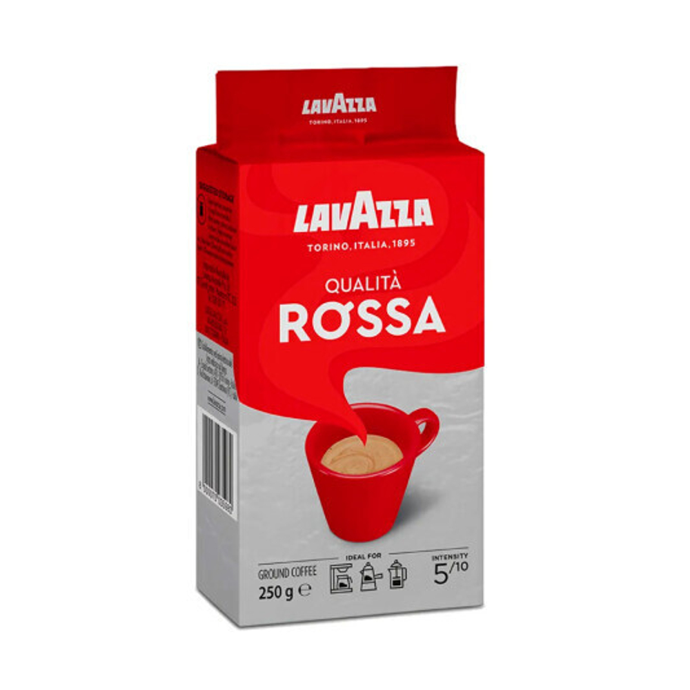 Lavazza Qualita Rossa, молотый, 250 гр.
