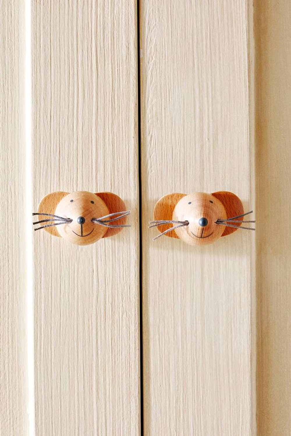 ZARA HOME МЕБЕЛЬНАЯ РУЧКА »МЫШКА» (НАБОР ИЗ 2 ШТ.) СВЕТЛО-БЕЖЕВЫЙ