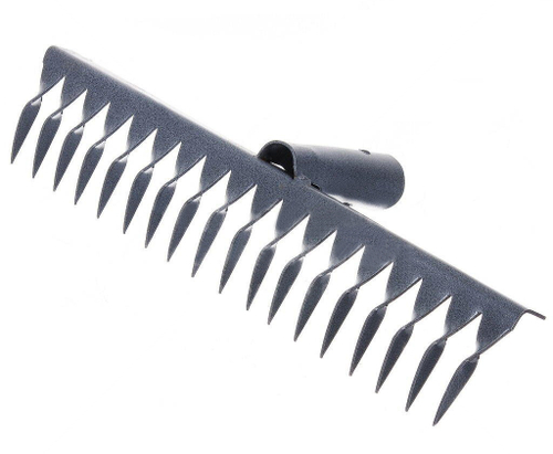 Грабли 18-зубые рельс