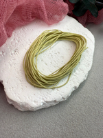 Шнур для плетения браслетов 0,6 мм, Салатовый (5 м)