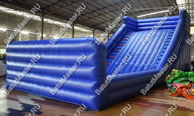Надувная горка для зорба "Синяя волна"
